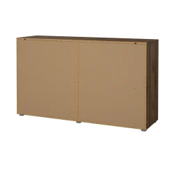 Credenza noce 140x40x81h cm 8 cassetti - Phethai