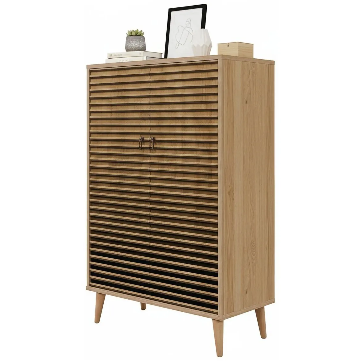 Credenza quercia 89x40x113h cm 2 ante - Ampezzo