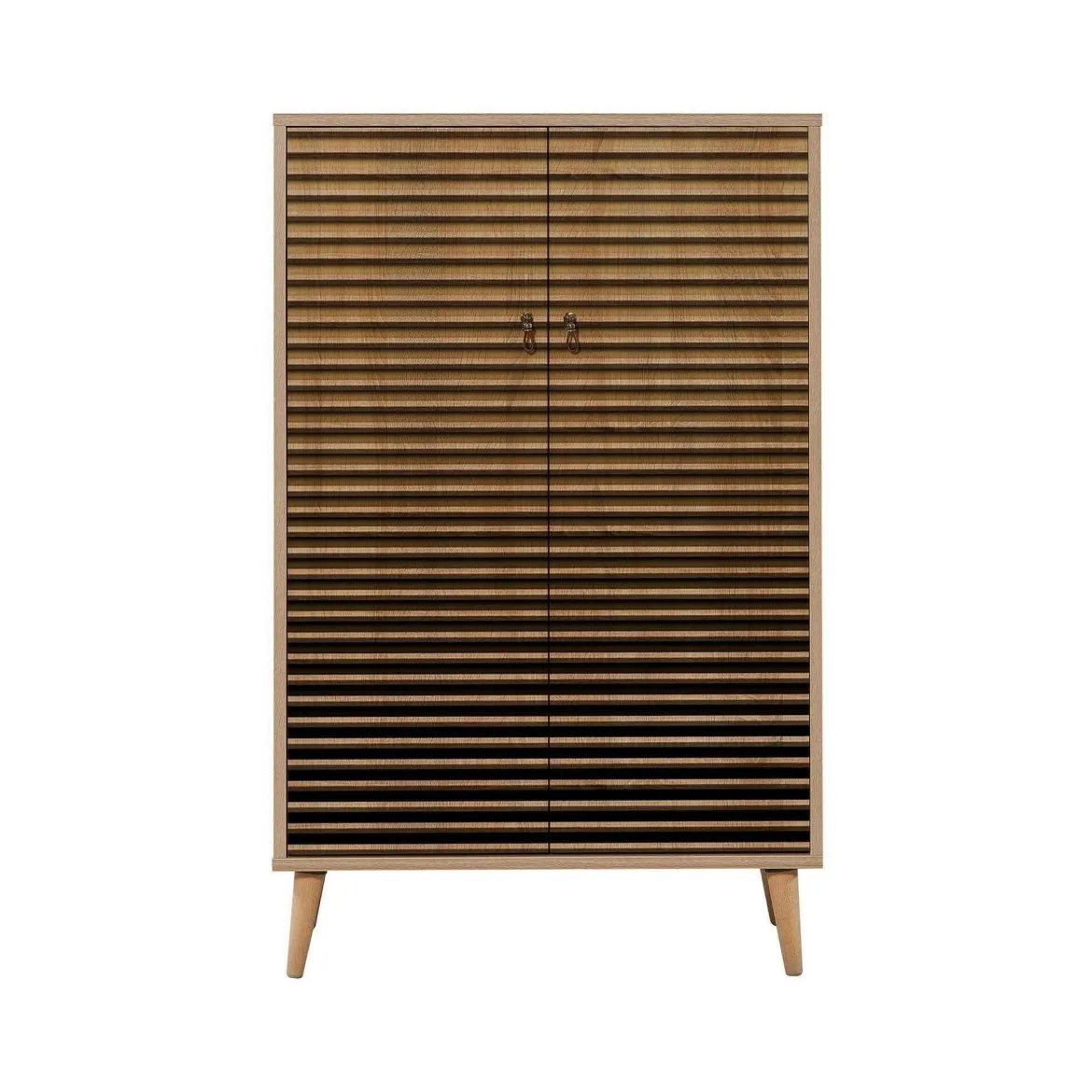 Credenza quercia 89x40x113h cm 2 ante - Ampezzo