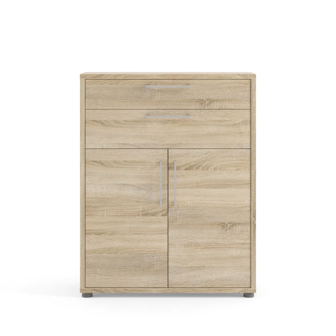Credenza quercia 89x40x113h cm 2 ante e 2 cassetti - Agra