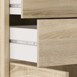 Credenza quercia 89x40x113h cm 2 ante e 2 cassetti - Agra