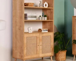 Credenza quercia 90x40x110h cm 2 ante - Skopje