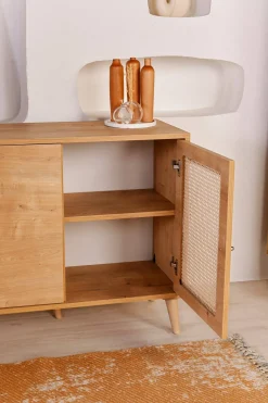 Credenza quercia 180x41x81h cm 4 ante - Tarawa