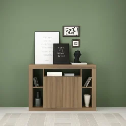 Credenza rovere 134x42x102h cm 2 ante - Angelie