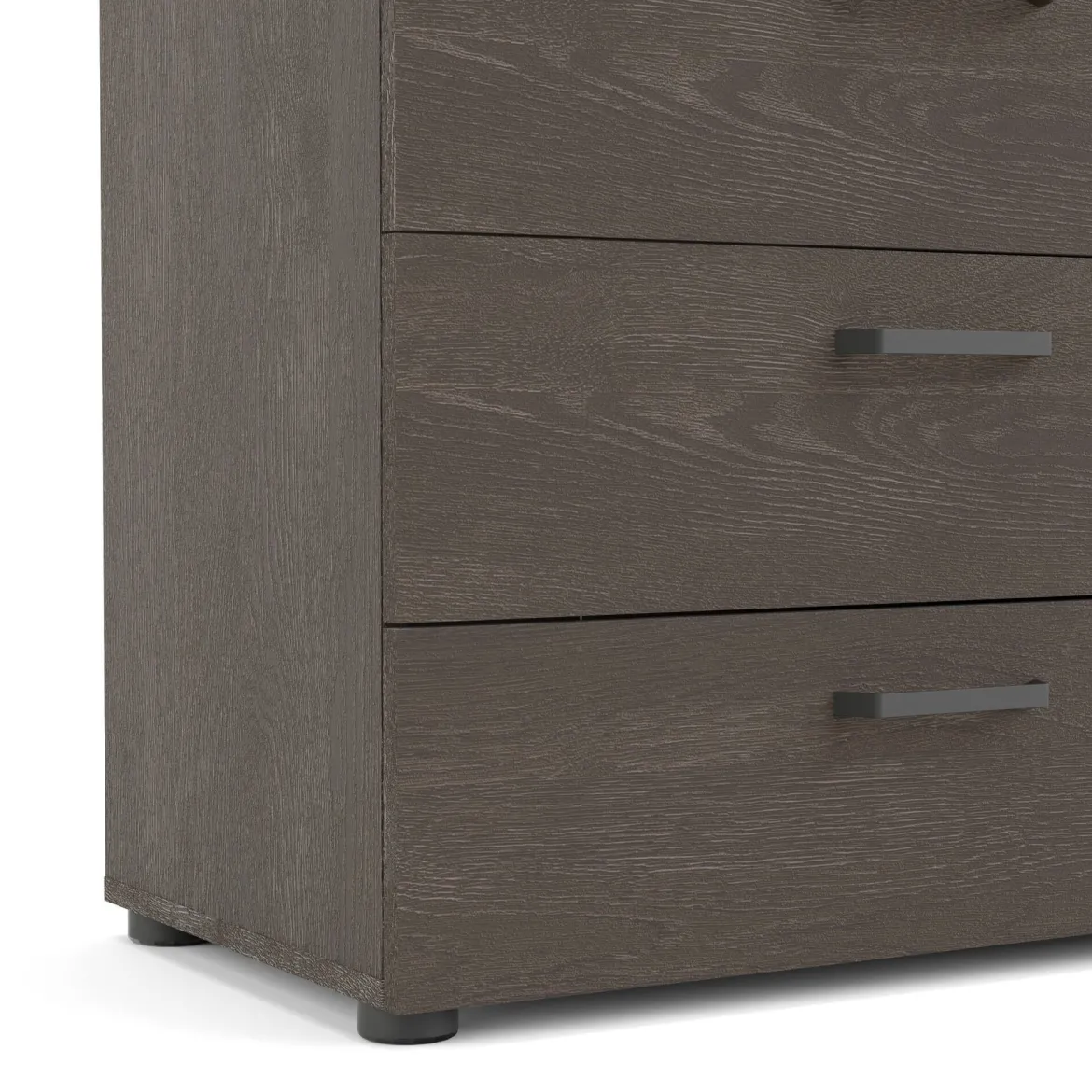 Credenza rovere 140x40x81h cm 8 cassetti - Acetosella