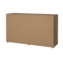 Credenza rovere 140x40x81h cm 8 cassetti - Urduja