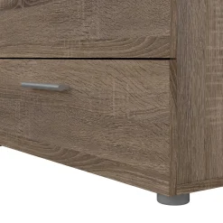 Credenza rovere 140x40x81h cm 8 cassetti - Urduja