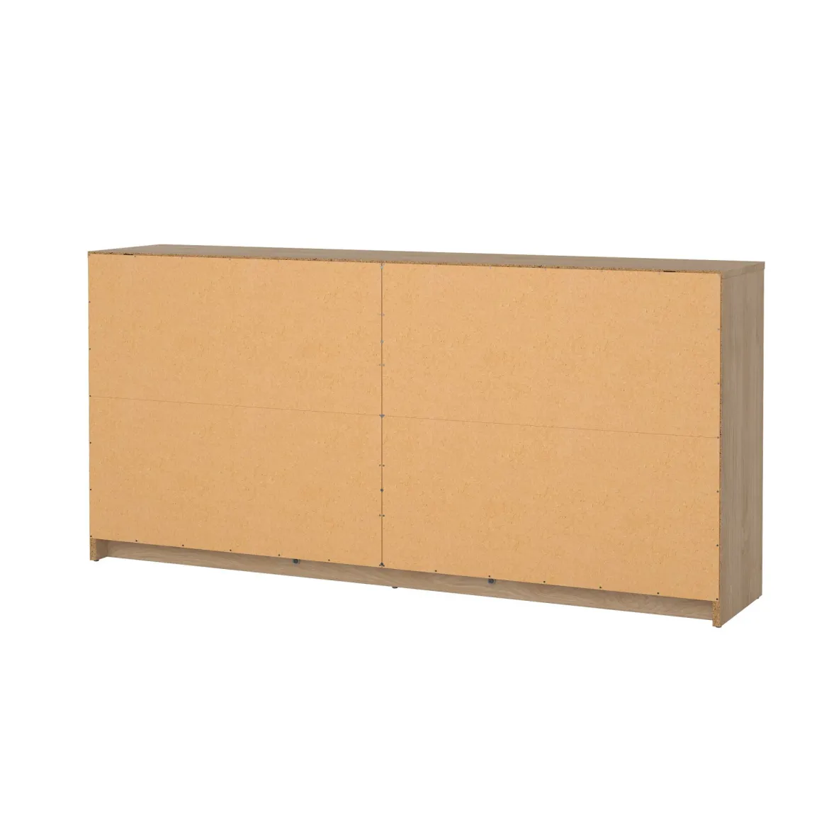 Credenza rovere 143x30x68h cm 6 cassetti - Rick