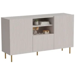 Credenza Stornara, 150x42 h82 cm, Beige