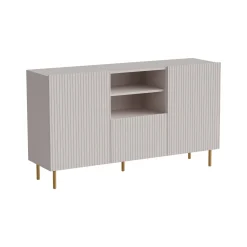 Credenza Stornara, 150x42 h82 cm, Beige