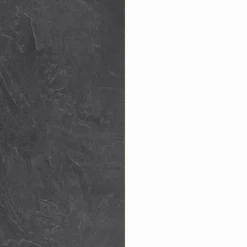 Cucina Bianco Lucido Grigio Ardesia un Cassetto 13 Ripiani, Modulabile Made in Italy - Fonti