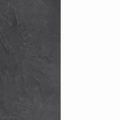 Cucina Bianco Lucido Grigio Ardesia un Cassetto 13 Ripiani, Modulabile Made in Italy - Fonti