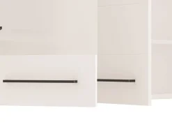 Cucina Bianco Marrone Rovere un Cassetto 3 Ripiani, 8 Ante - Solarolo