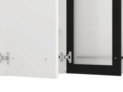 Cucina Bianco Nero 2 Cassetti 9 Ripiani, 10 Ante - Scerni
