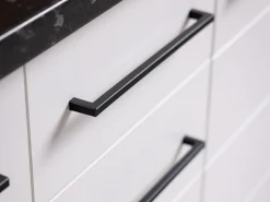 Cucina Bianco Nero 2 Cassetti 9 Ripiani, 10 Ante - Scerni