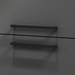 Dispensa multiuso 2 ante 30x165h cm antracite e ardesia - Atrax