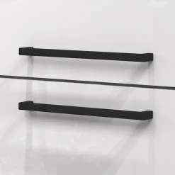 Dispensa multiuso 2 ante 30x165h cm bianco lucido e ardesia - Atrax