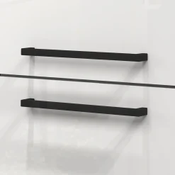 Dispensa multiuso 2 ante 30x165h cm bianco lucido e rovere - Atrax