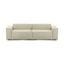 Divano angolare beige 260x95x70h cm - Argo