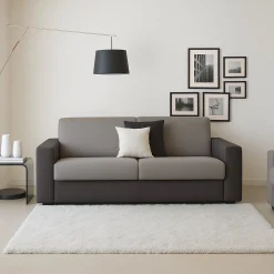 Divano angolare grigio e antracite 200x95x90h cm - Larimar