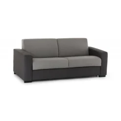 Divano angolare grigio e antracite 200x95x90h cm - Larimar