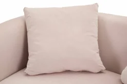 Divano classico rosa 127x74x71h cm - Cappa