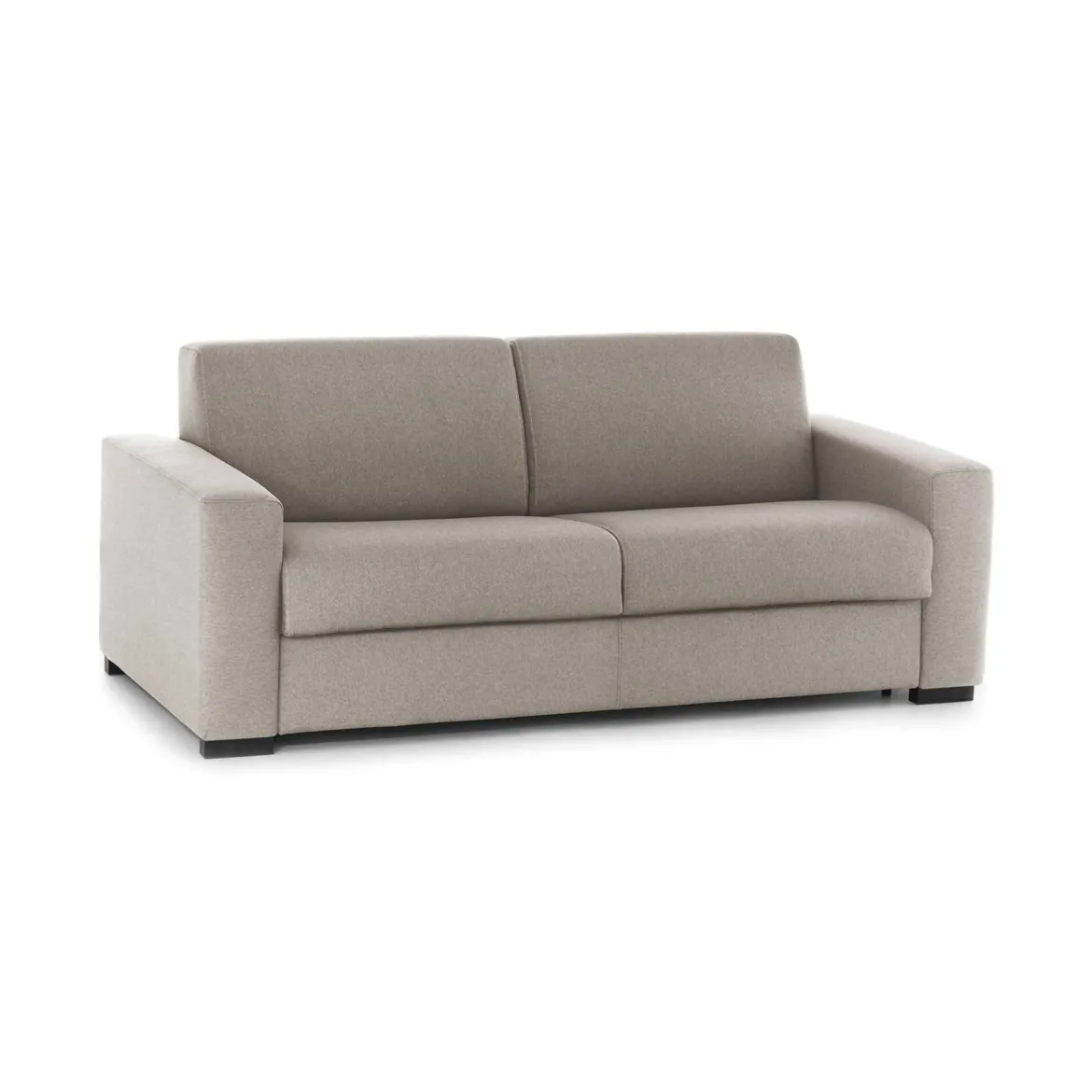 Divano comodo tortora 180x95x90h cm - Azzurrite