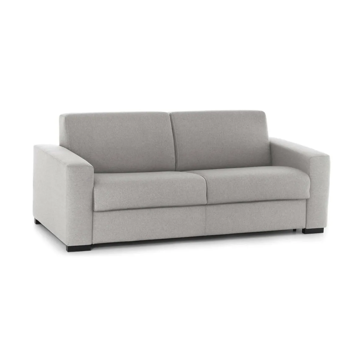 Divano con braccioli grigio 220x95x90h cm - Ayta