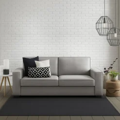 Divano con portacuscini grigio 180x95x90h cm - Ayramah