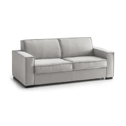 Divano con portacuscini grigio 180x95x90h cm - Ayramah