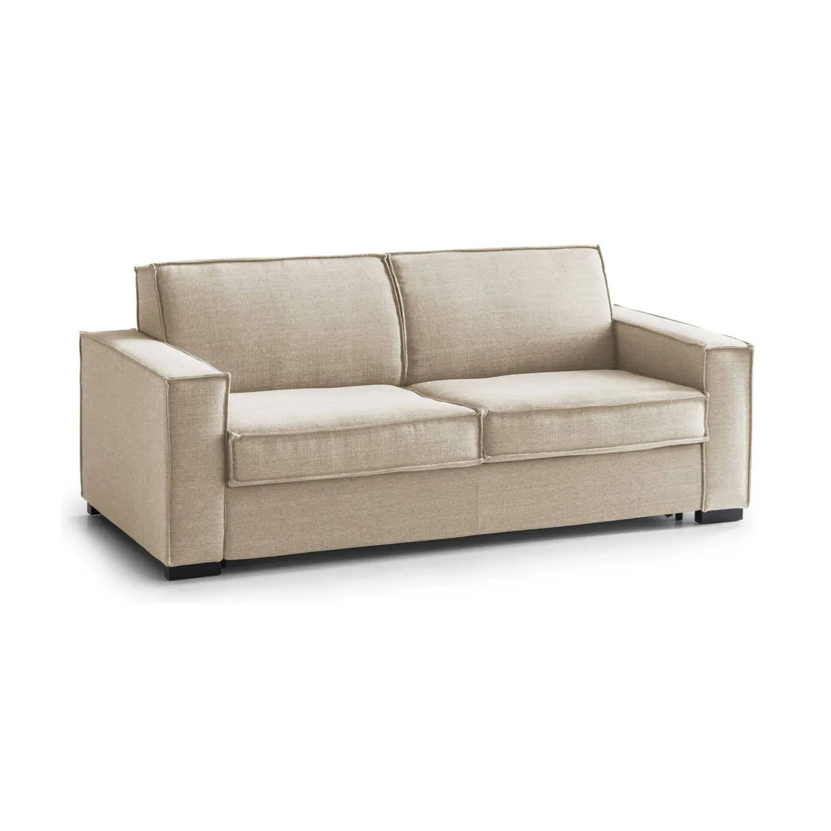 Divano contenitore beige 160x95x90h cm - Aglientu