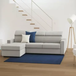 Divano contenitore grigio 260x95x85h cm - Aryaly