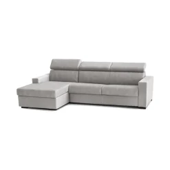 Divano contenitore grigio 260x95x85h cm - Aryaly