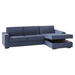 Divano design blu 280x95x90h cm - Ametrino