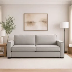 Divano design grigio 180x95x90h cm - Arki
