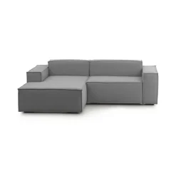 Divano design grigio 240x170x70h cm - Assurte