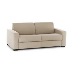 Divano elegante beige 200x95x90h cm - Azier