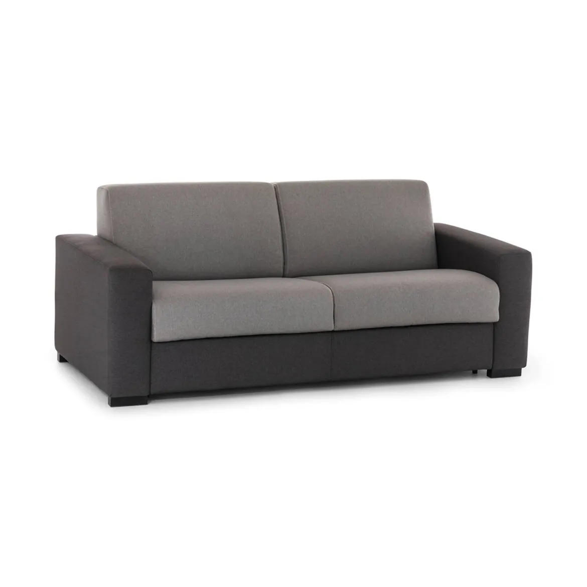 Divano elegante grigio e antracite 180x95x90h cm - Cianite