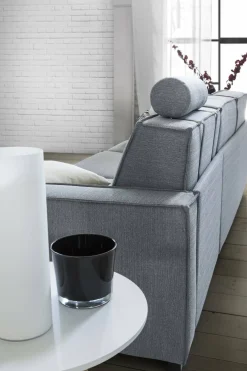 Divano elegante grigio 200x95x90h cm - Eletta