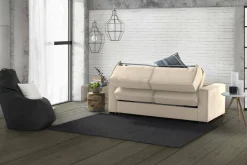 Divano letto angolare beige 280x95cm - Allaida
