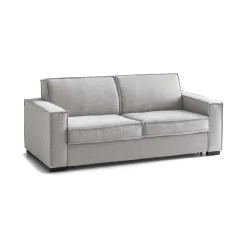 Divano letto compatto grigio 260x95cm - Allegria