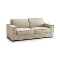 Divano letto contenitore beige 180x95cm - Alisa