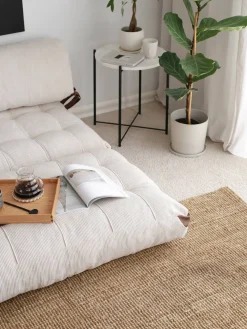 Divano letto contenitore bianco 120x75cm - Surigae