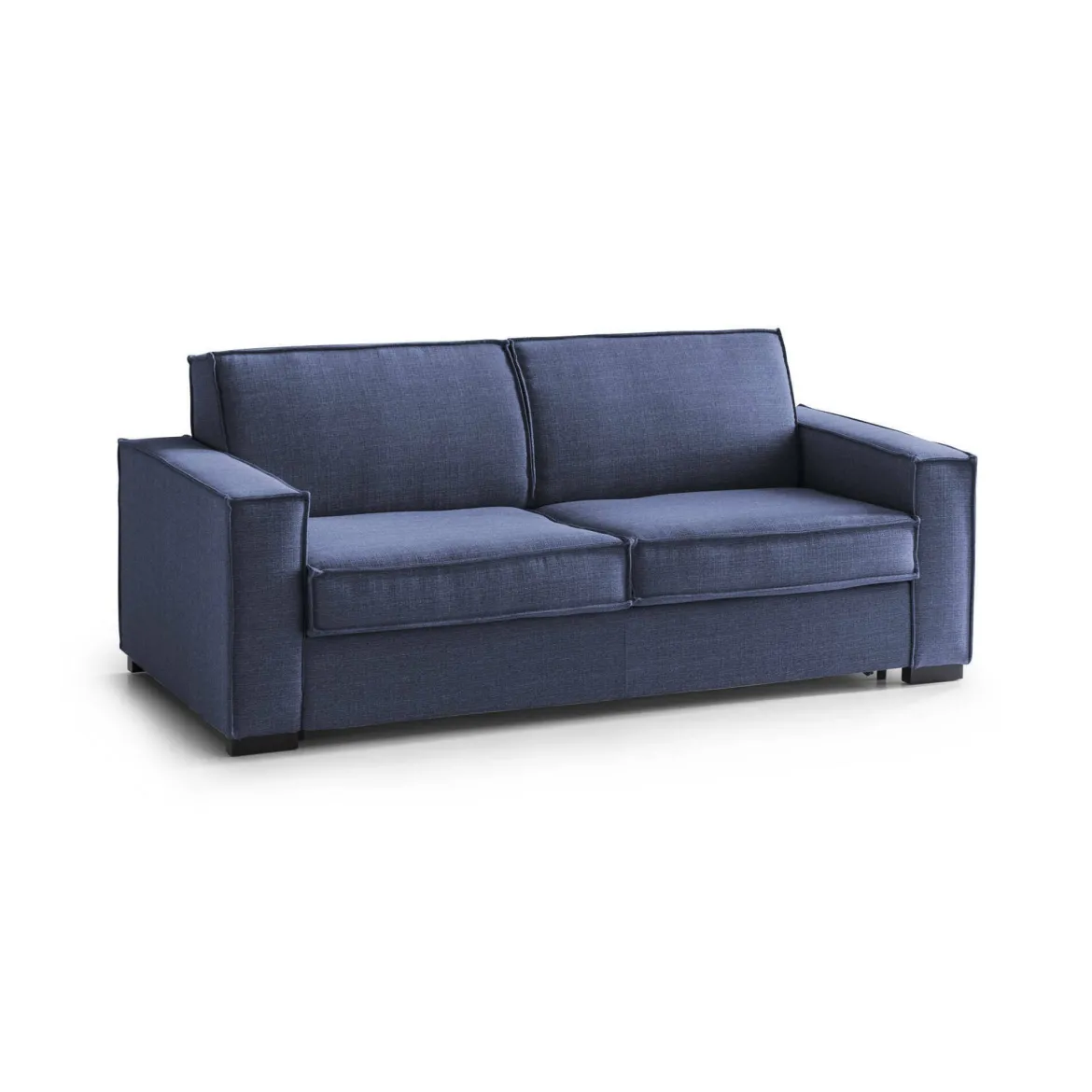 Divano letto contenitore blu 180x95cm - Alano