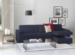 Divano letto contenitore blu 280x95cm - Alibabah