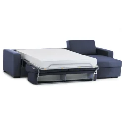 Divano letto contenitore blu 280x95cm - Alibabah