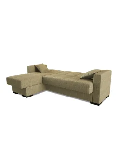 Divano letto design beige 227x150cm - Armadillo
