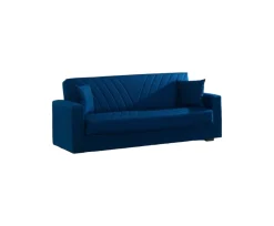 Divano letto design blu 214x81cm - Adda