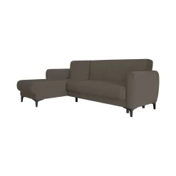Divano letto design marrone 230x153cm - Aber