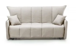 Divano letto elegante beige 150x90cm - Alaric